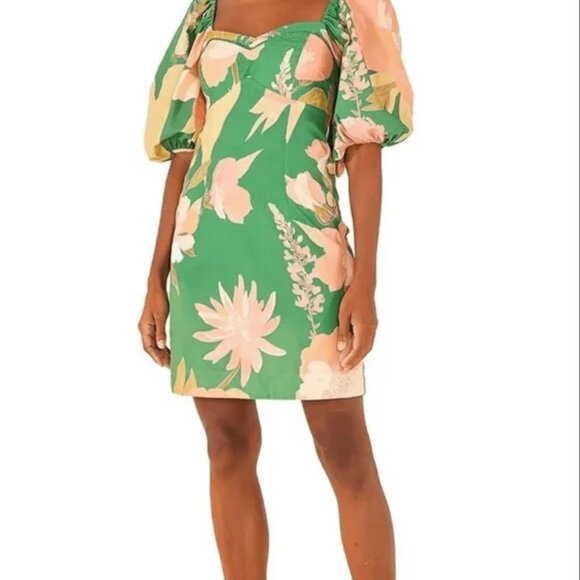 Farm Rio Dress: Vestido Jardim de Inverno NWT - Picture 6 of 14